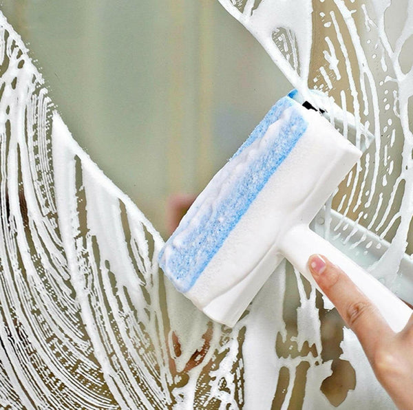 2in1 Glass Wiper Brush white