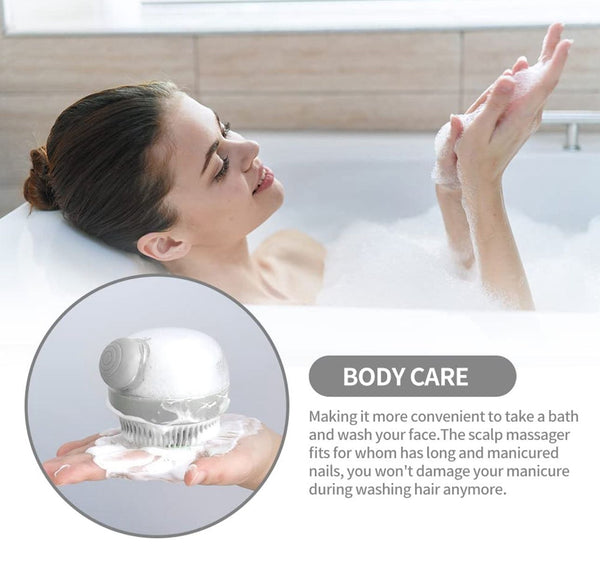 Manual Scalp Massage Comb portable