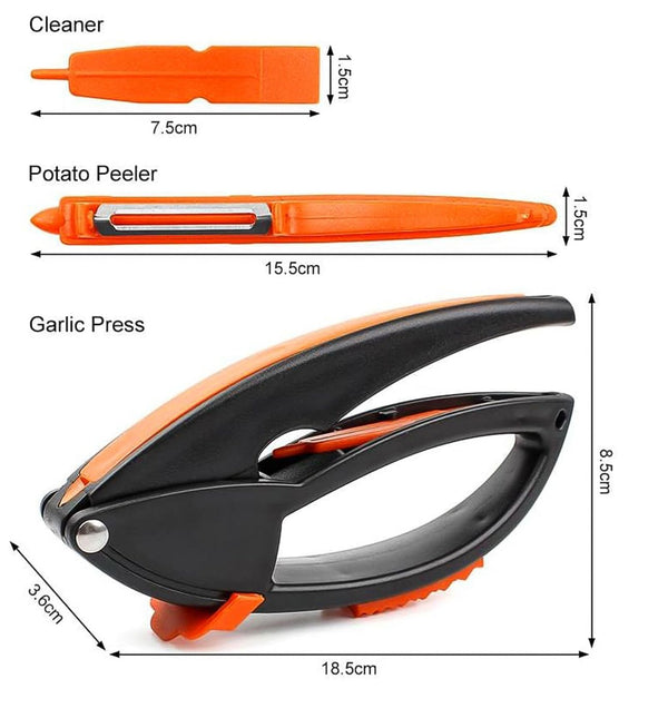 Garlic PressRocker Stainless Steel