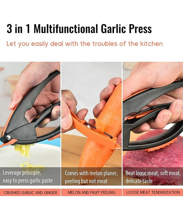 Garlic PressRocker Stainless Steel