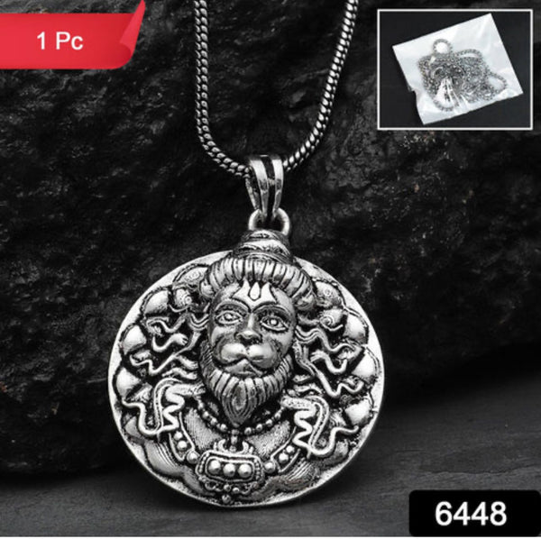 Hanuman Face Locket with Chain
