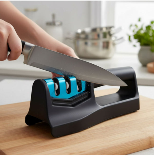 Angolalark 3in1 Kitchen Knife Sharpener
