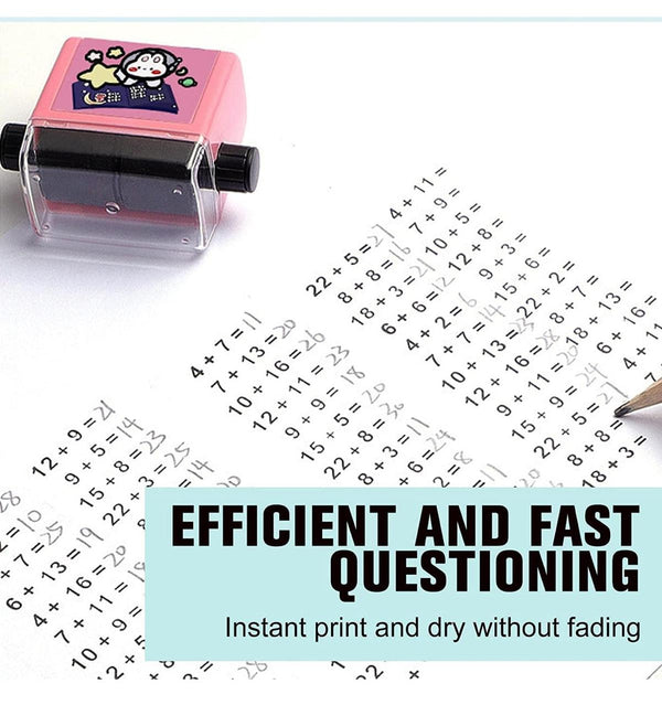 Teaching Math Roller Stamp