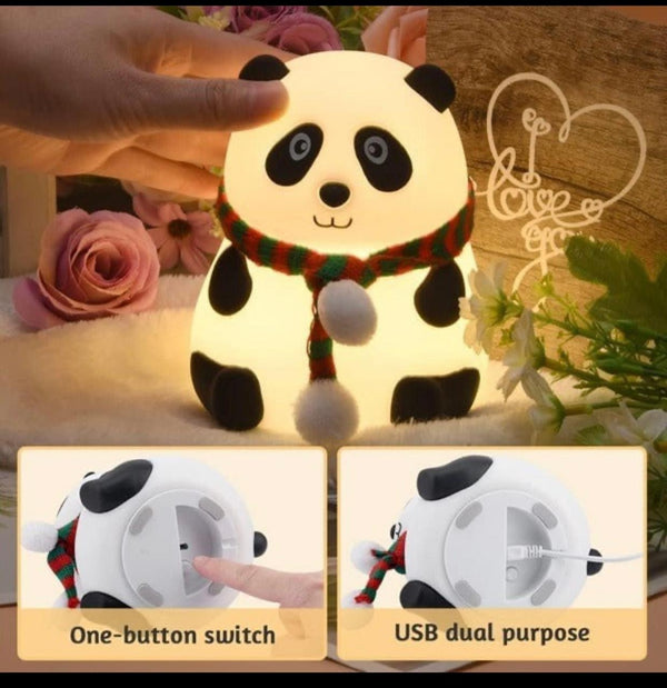 Panda Silicon Night Light