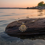 Invisible Chain with Royal Pendant