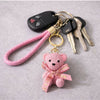 Pink Teddybear KEYCHAIN Crossaide