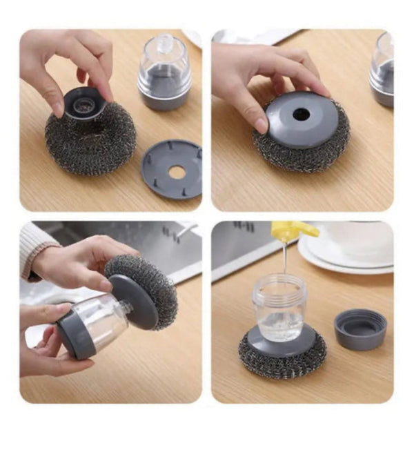 Dish scrubber Cleaning, Soap Dispenser