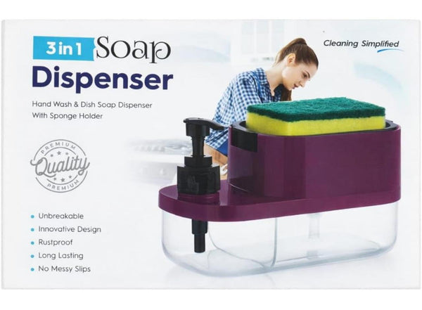 3 in 1 Soap Dispenser