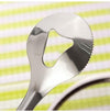 2in1 Stainless Steel mesh Strainer Spoon with Clip