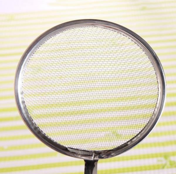 2in1 Stainless Steel mesh Strainer Spoon with Clip