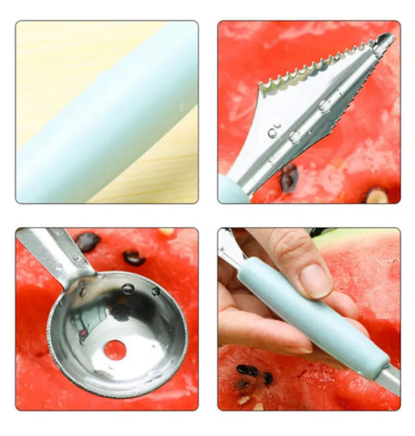 Watermelon Cutter Spoon and Cutter