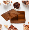 Plastic 4 compartment Dry Fruit Box