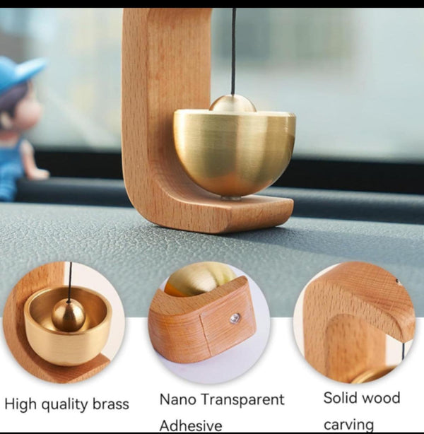 Japanese Style Musical Magnetic Wood Doorbell