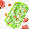 Green Silicon Honey Comb Ice Cube Tray