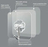 Flower Adhesive sticker wall hooks
