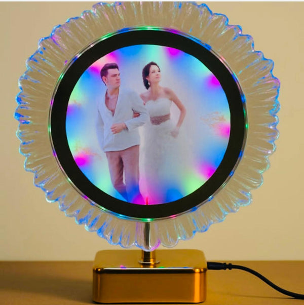 LED CRYSTAL Photo frame