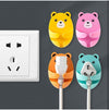 Plug Hook Wall Hooks Cute Bears