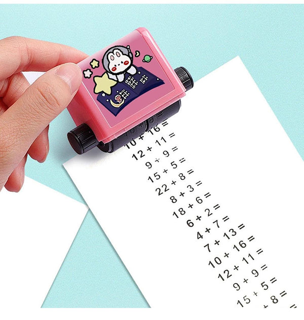 Teaching Math Roller Stamp