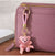 Pink Teddybear KEYCHAIN Crossaide