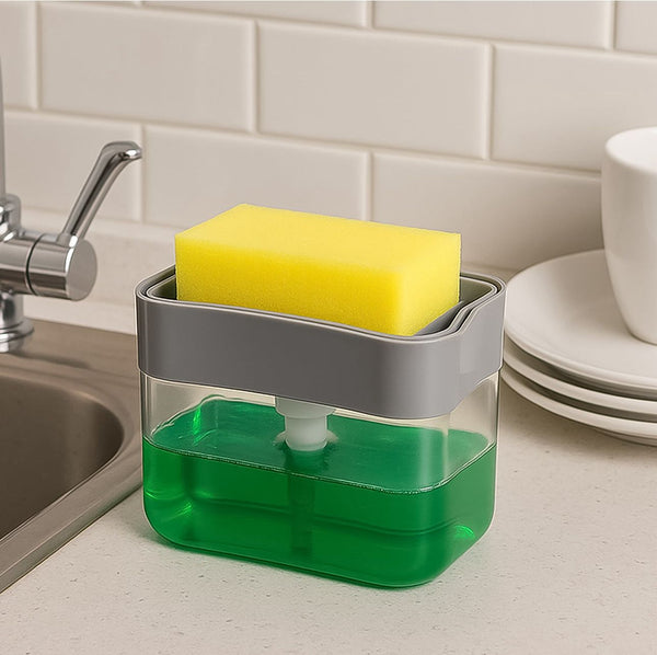 2in1 Sponge Holder and Soap Dispenser