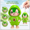 Cartoon Action Figure Changing Face Keychain