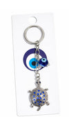 blue evil eye TurtulKEYCHAIN