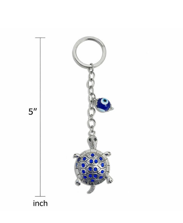 blue evil eye TurtulKEYCHAIN